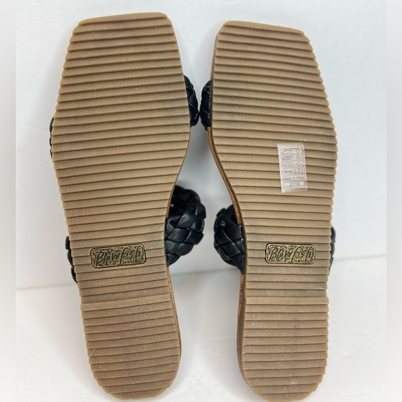 Blowfish Womens Zelie Square Toe Braided Comfort Slides Lot of 2 Both Sz 7.5M NU - Picture 14 of 14